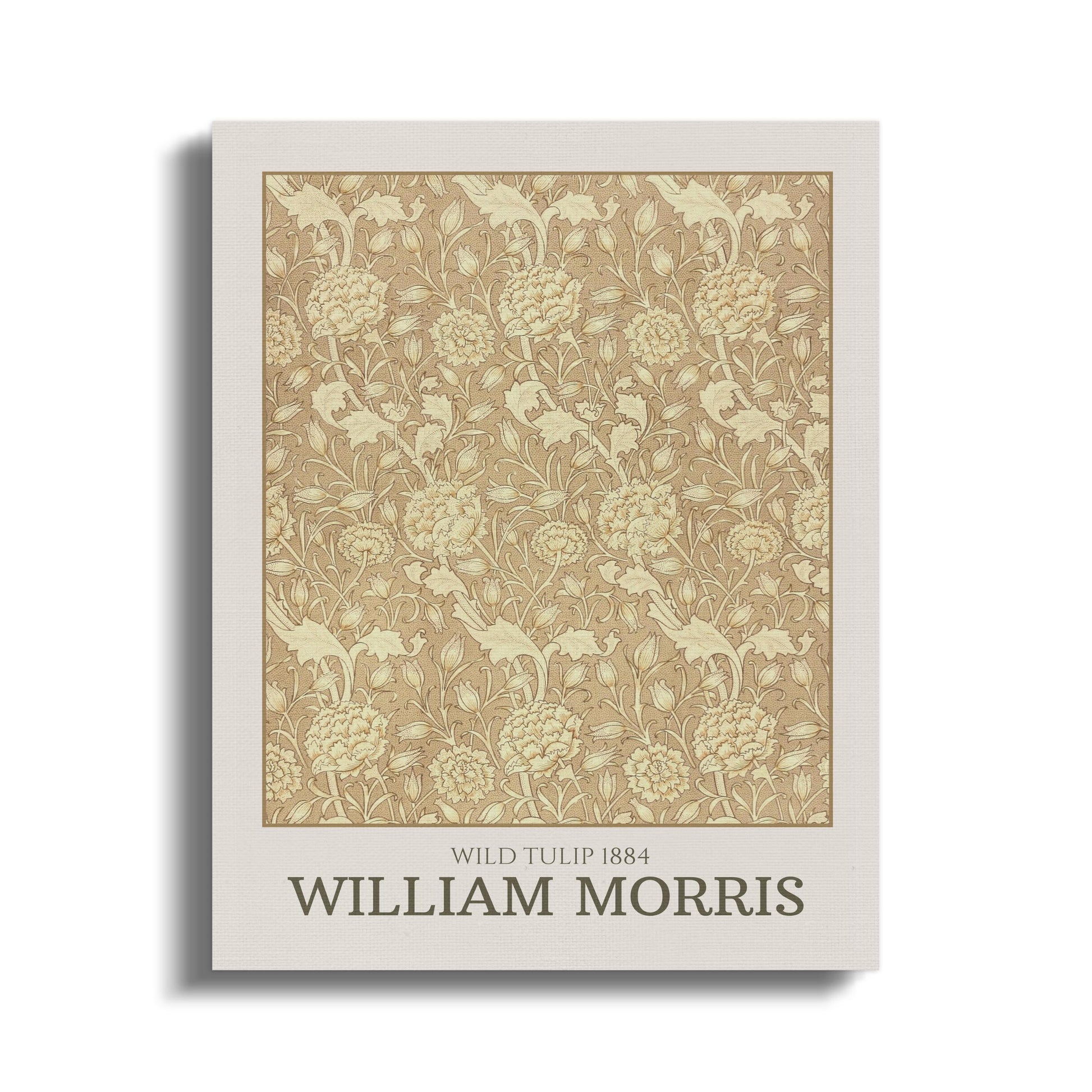 Premium Poster of Wild Tulip 1884 William Morris Canvas Wraps