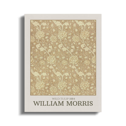Premium Poster of Wild Tulip 1884 William Morris Canvas Wraps