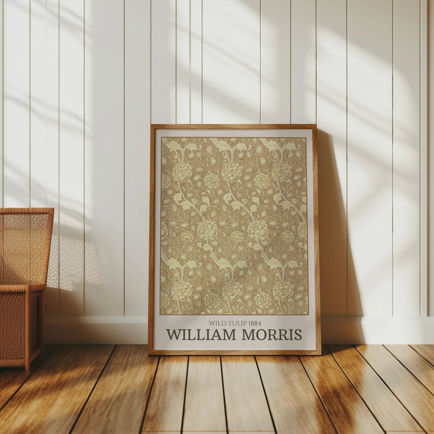Premium Poster of Wild Tulip 1884 William Morris Vintage Art Posters