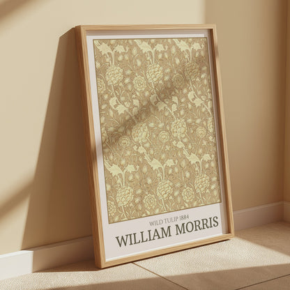 Premium Poster of Wild Tulip 1884 William Morris Vintage Art Posters