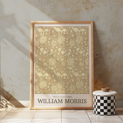 Premium Poster of Wild Tulip 1884 William Morris Vintage Art Posters