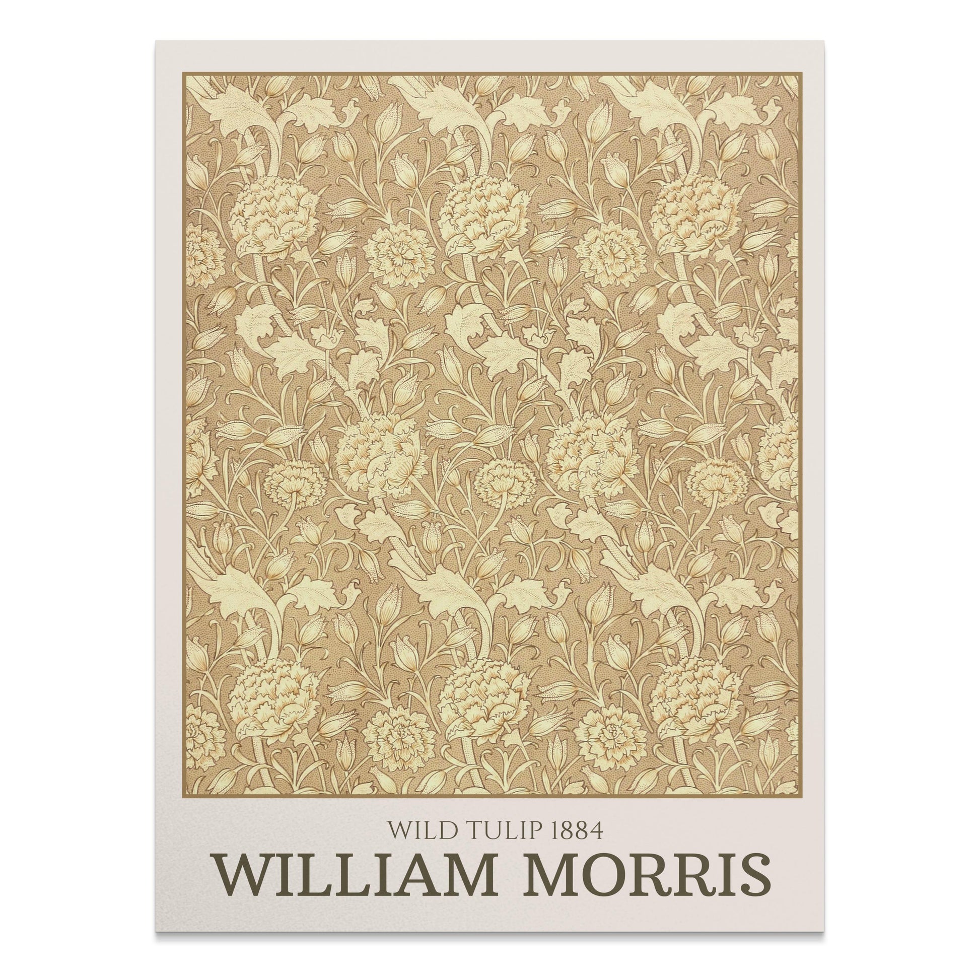 Premium Poster of Wild Tulip 1884 William Morris Vintage Art Posters