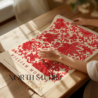 Premium Poster of William Morris Art Nouveau Exhibition Posters