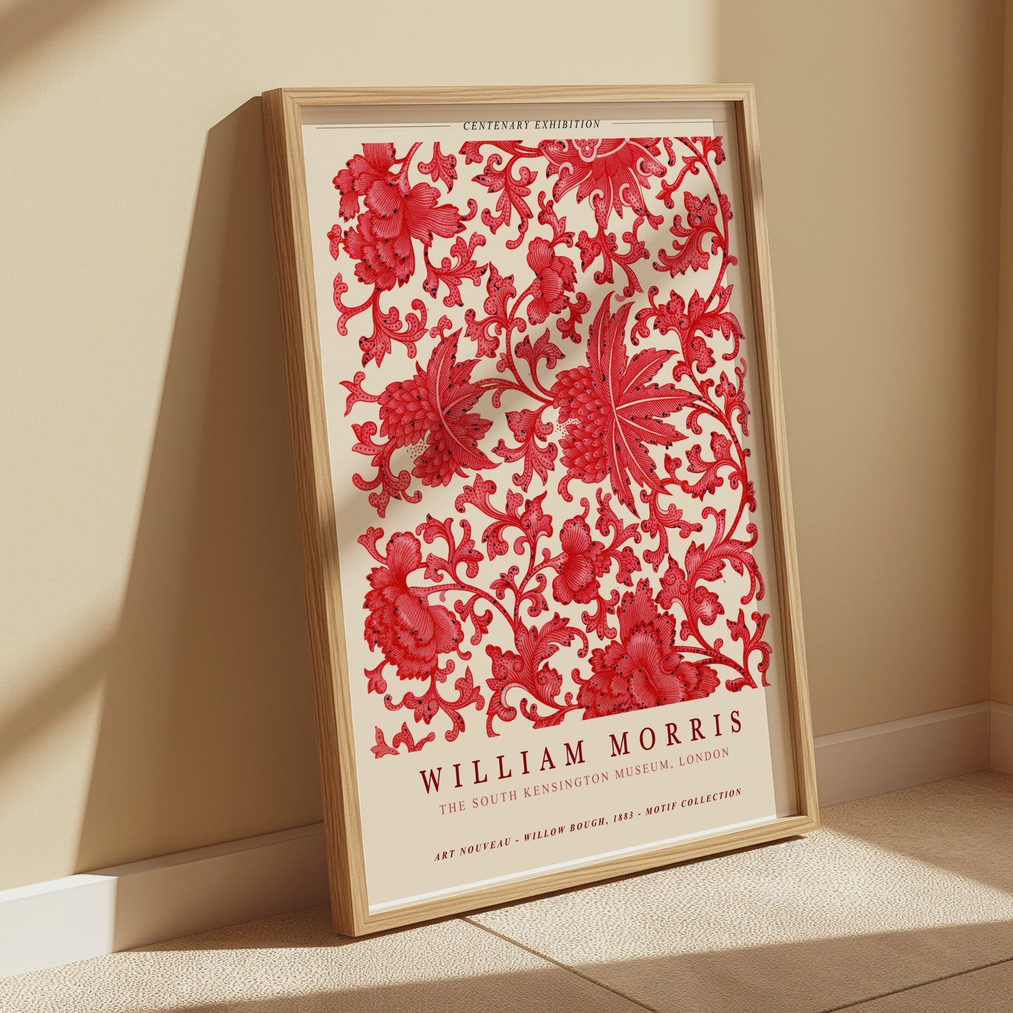 Premium Poster of William Morris Art Nouveau Exhibition Posters