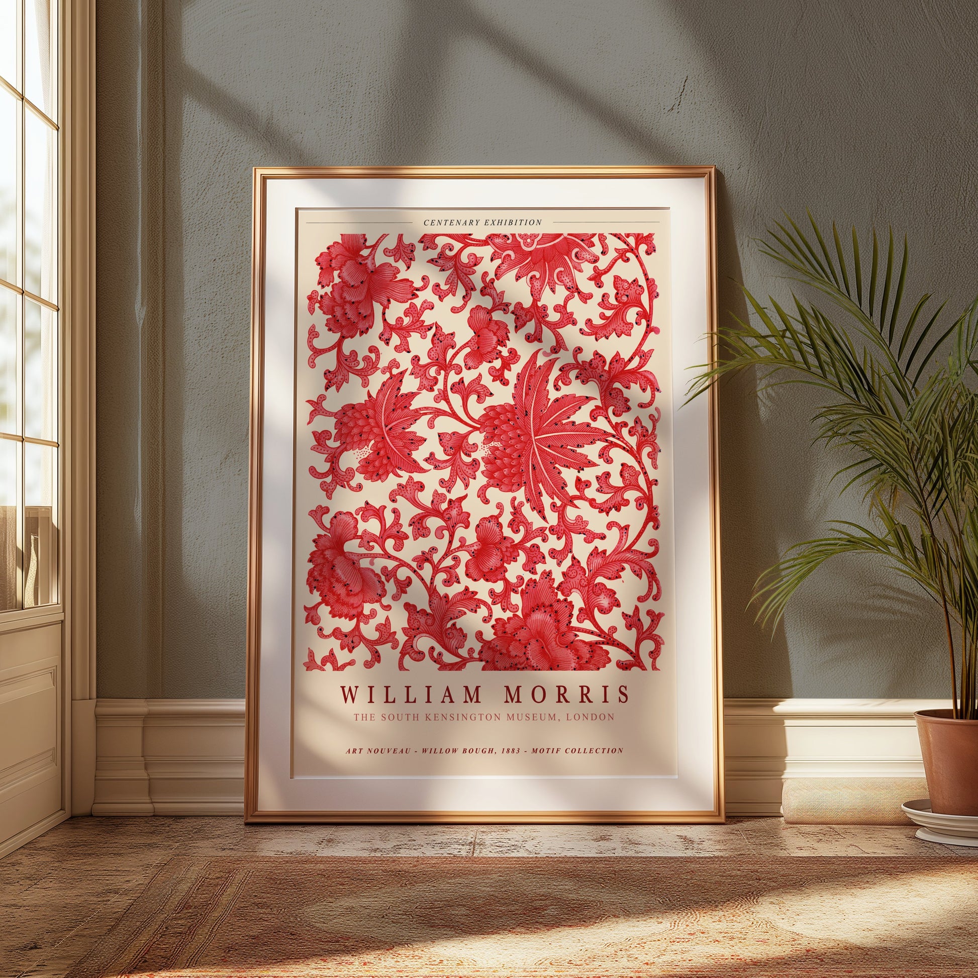 Premium Poster of William Morris Art Nouveau Exhibition Posters