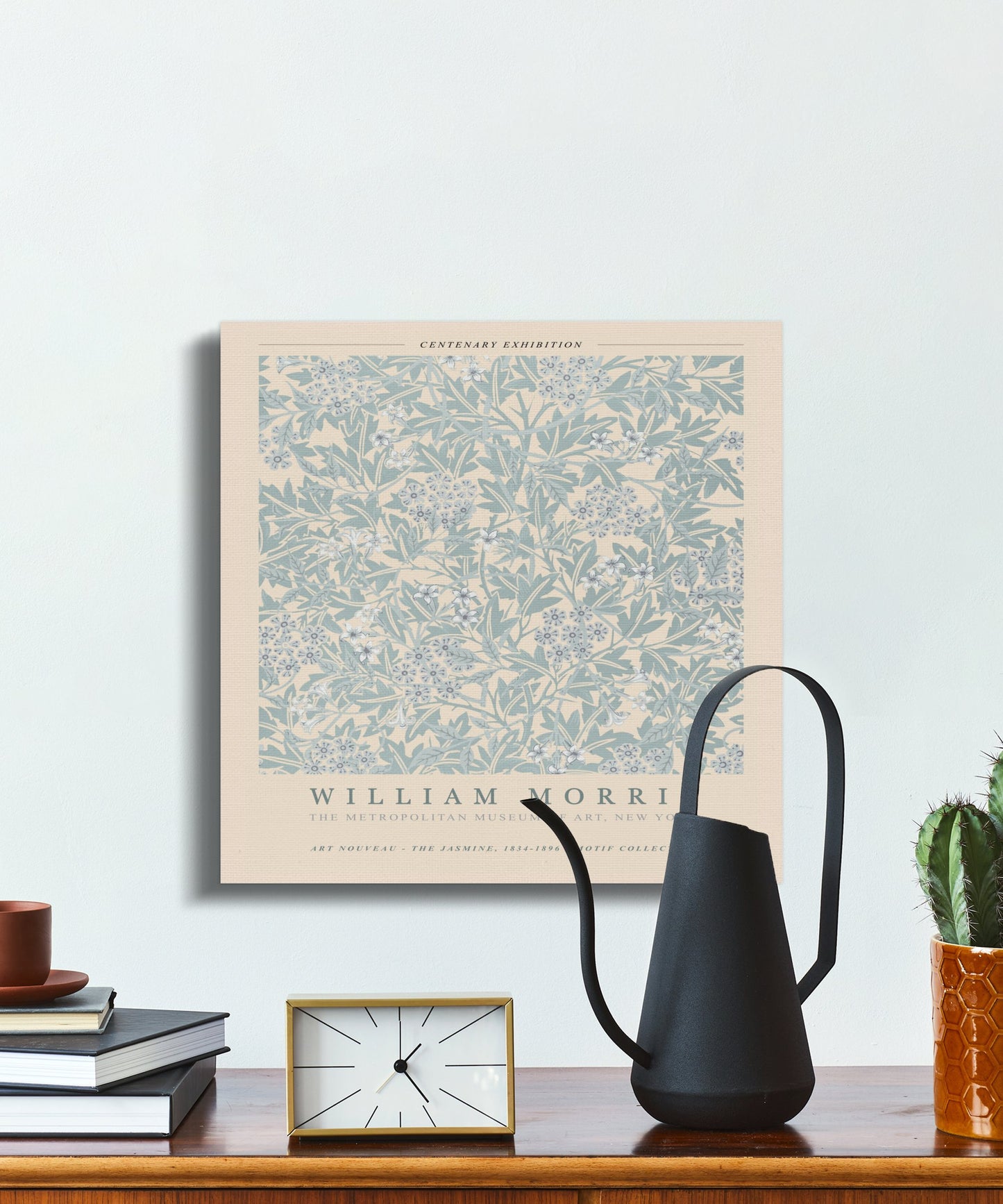 Premium Poster of William Morris Art Nouveau Jasmine Canvas Wraps