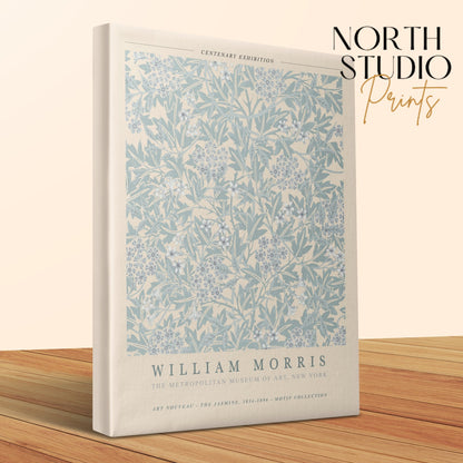Premium Poster of William Morris Art Nouveau Jasmine Canvas Wraps