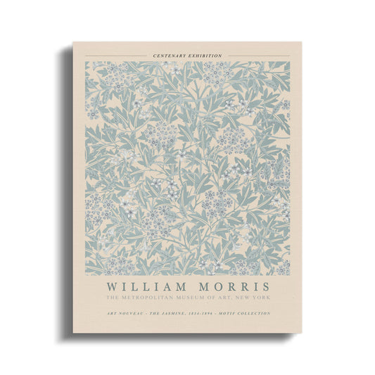 Premium Poster of William Morris Art Nouveau Jasmine Canvas Wraps