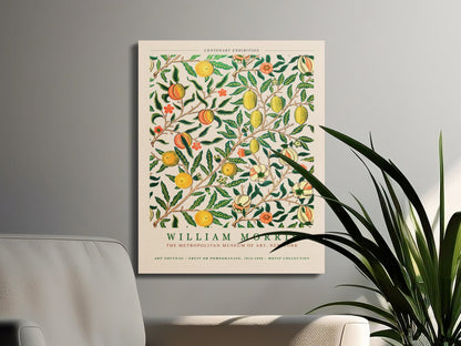 Premium Poster of William Morris Art Nouveau Motif Collection Canvas Wraps
