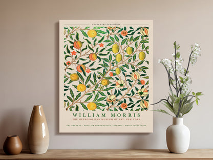 Premium Poster of William Morris Art Nouveau Motif Collection Canvas Wraps