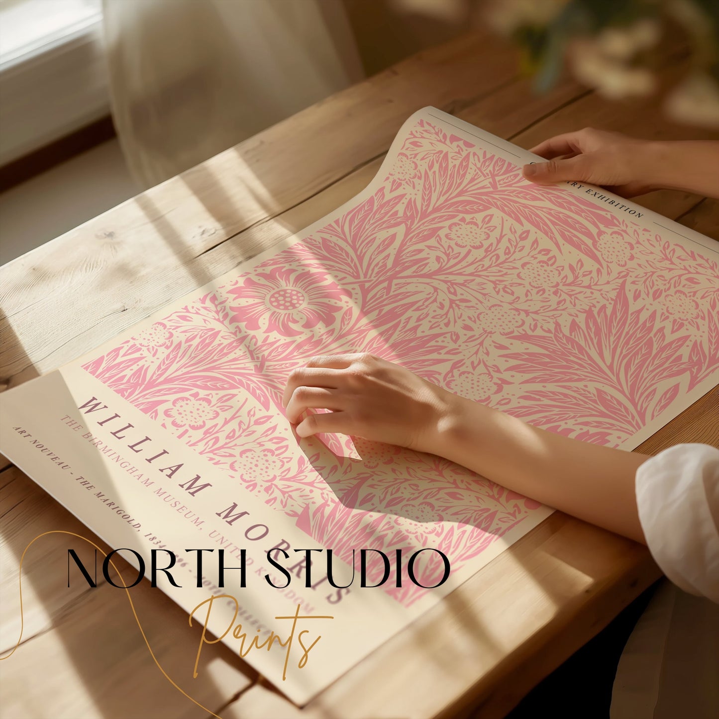 Premium Poster of William Morris Art Nouveau Motif Collection Posters