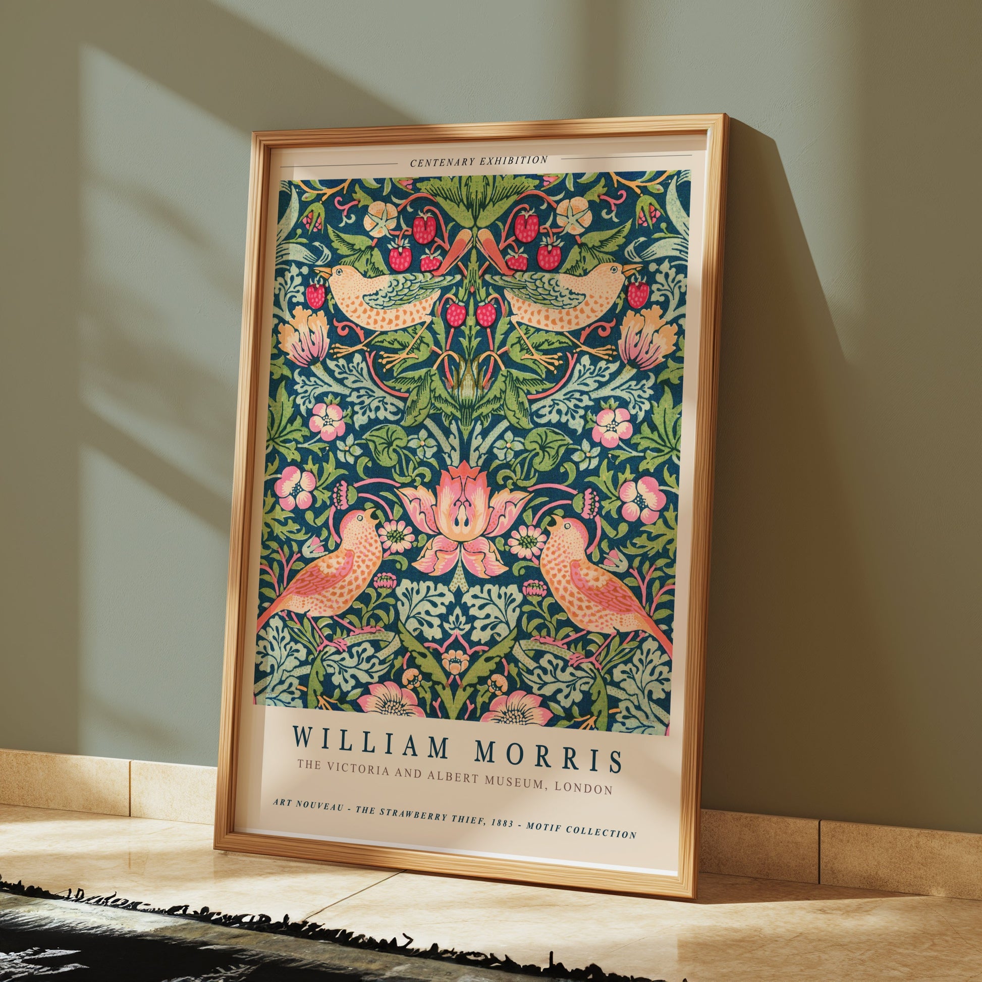 Premium Poster of William Morris Art Nouveau Strawberry Thief Posters