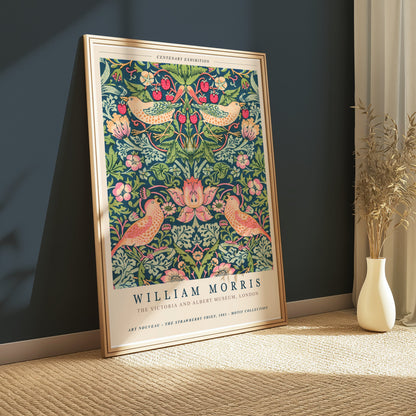 Premium Poster of William Morris Art Nouveau Strawberry Thief Posters