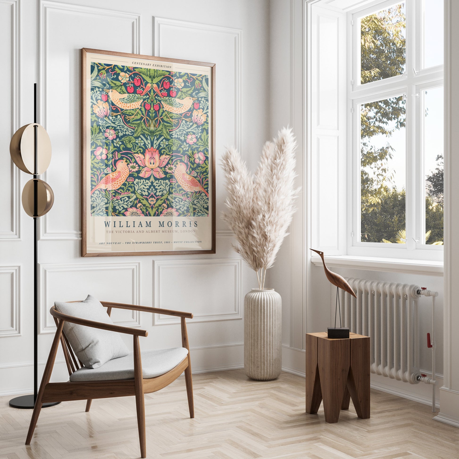 Premium Poster of William Morris Art Nouveau Strawberry Thief Posters