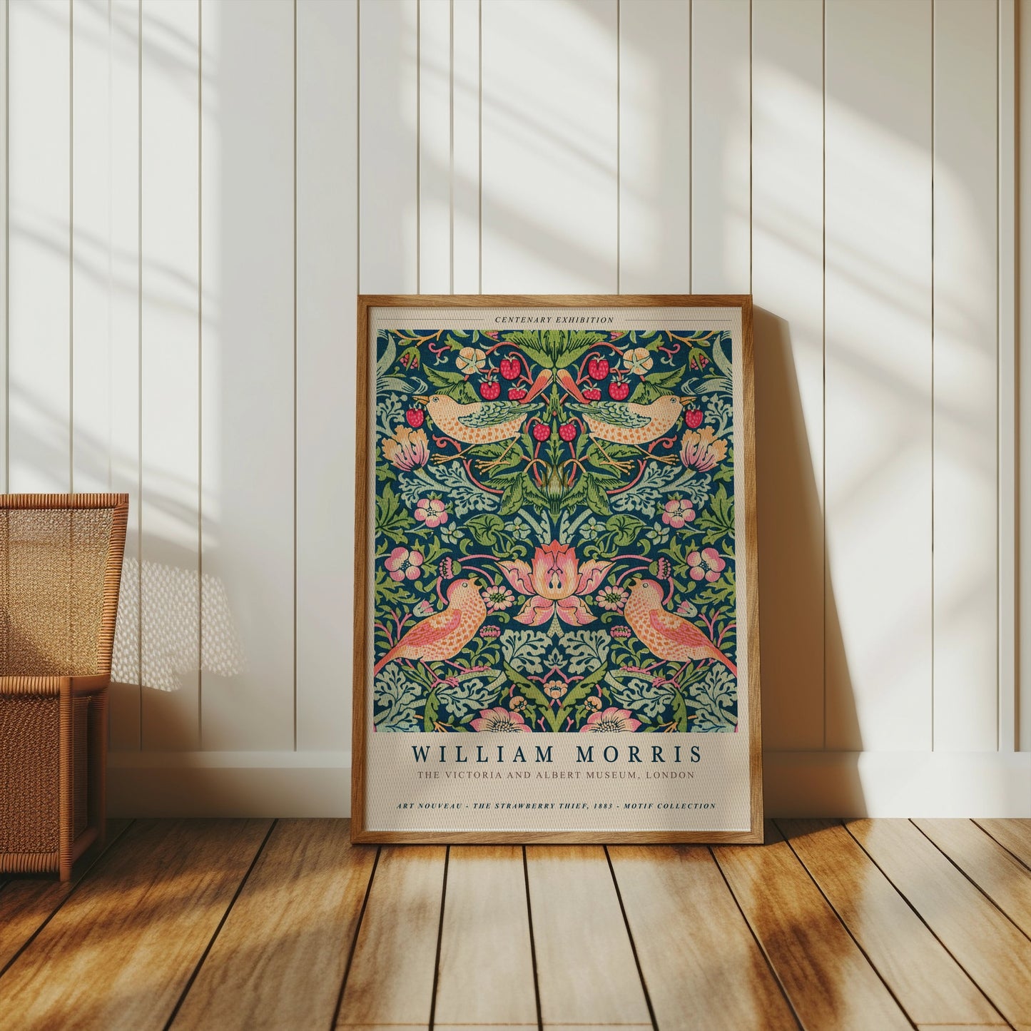Premium Poster of William Morris Art Nouveau Strawberry Thief Posters