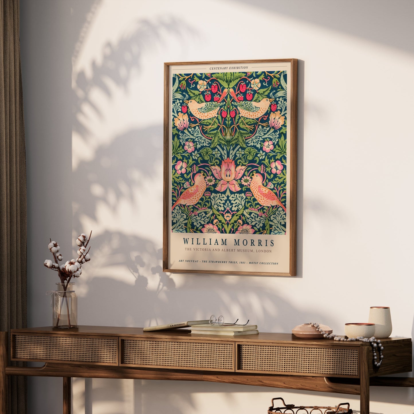 Premium Poster of William Morris Art Nouveau Strawberry Thief Posters