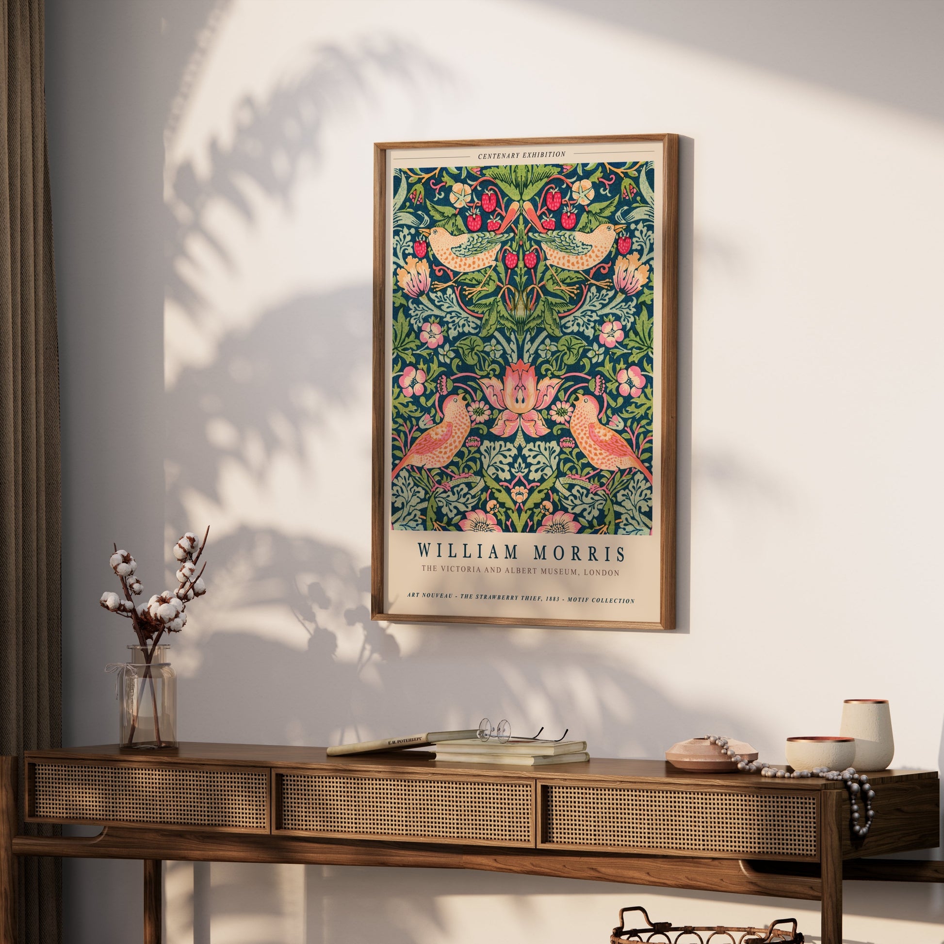 Premium Poster of William Morris Art Nouveau Strawberry Thief Posters