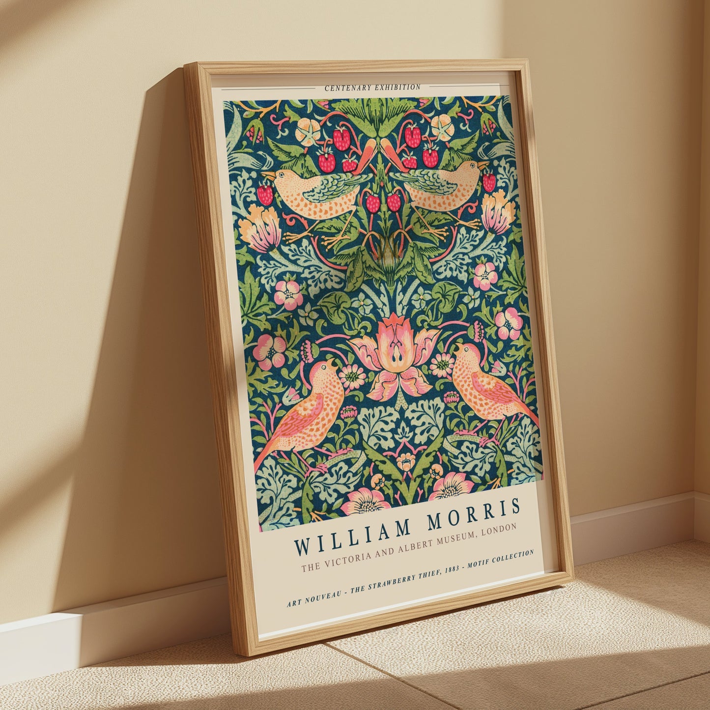 Premium Poster of William Morris Art Nouveau Strawberry Thief Posters