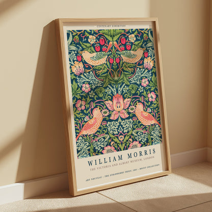 Premium Poster of William Morris Art Nouveau Strawberry Thief Posters