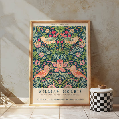Premium Poster of William Morris Art Nouveau Strawberry Thief Posters