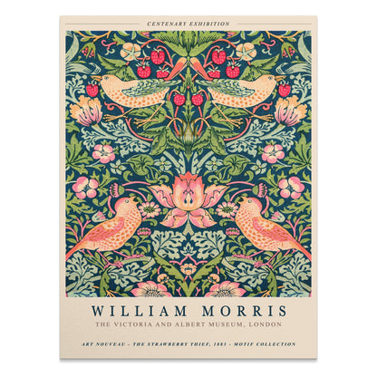 Premium Poster of William Morris Art Nouveau Strawberry Thief Posters