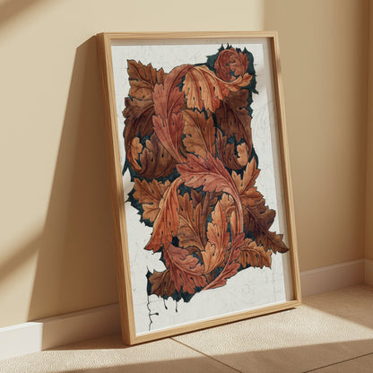 Premium Poster of William Morris Autumn Leaves Artistic Posters