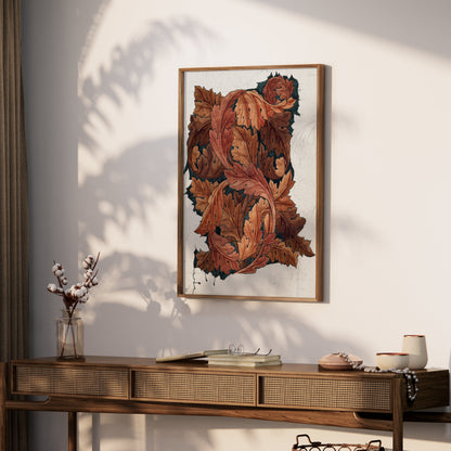 Premium Poster of William Morris Autumn Leaves Artistic Posters