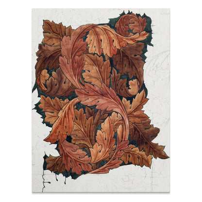 Premium Poster of William Morris Autumn Leaves Artistic Posters