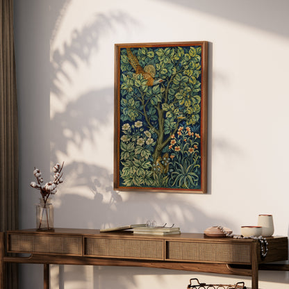Premium Poster of William Morris Bird and Floral Nature Art Posters