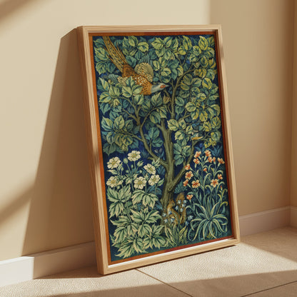 Premium Poster of William Morris Bird and Floral Nature Art Posters