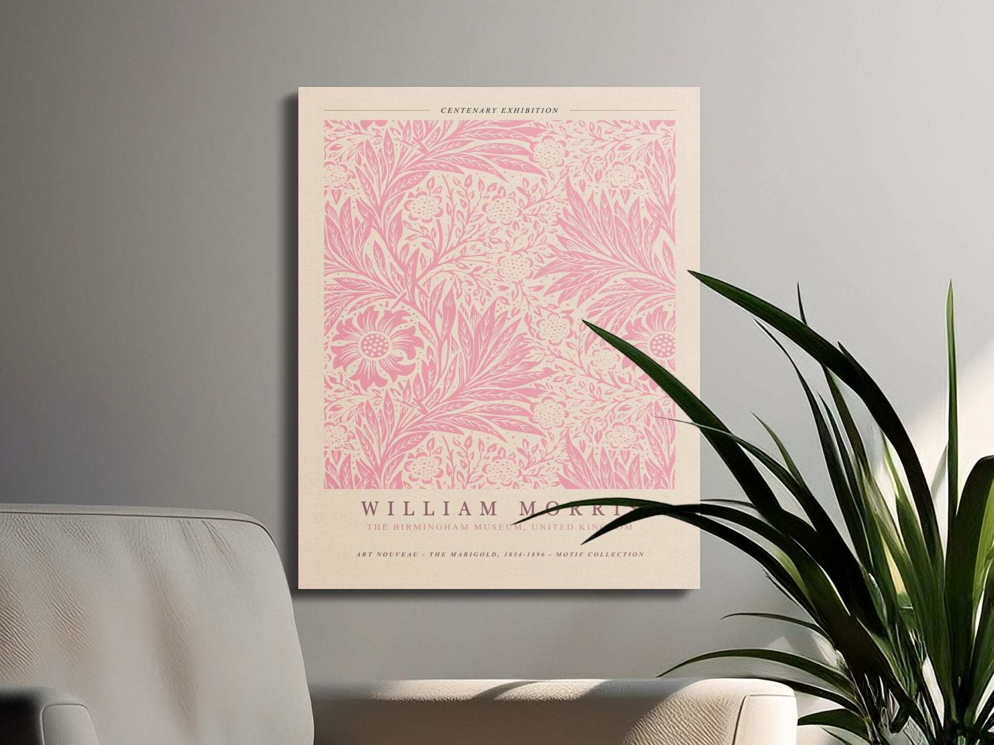Premium Poster of William Morris Birmingham Museum Canvas Wraps