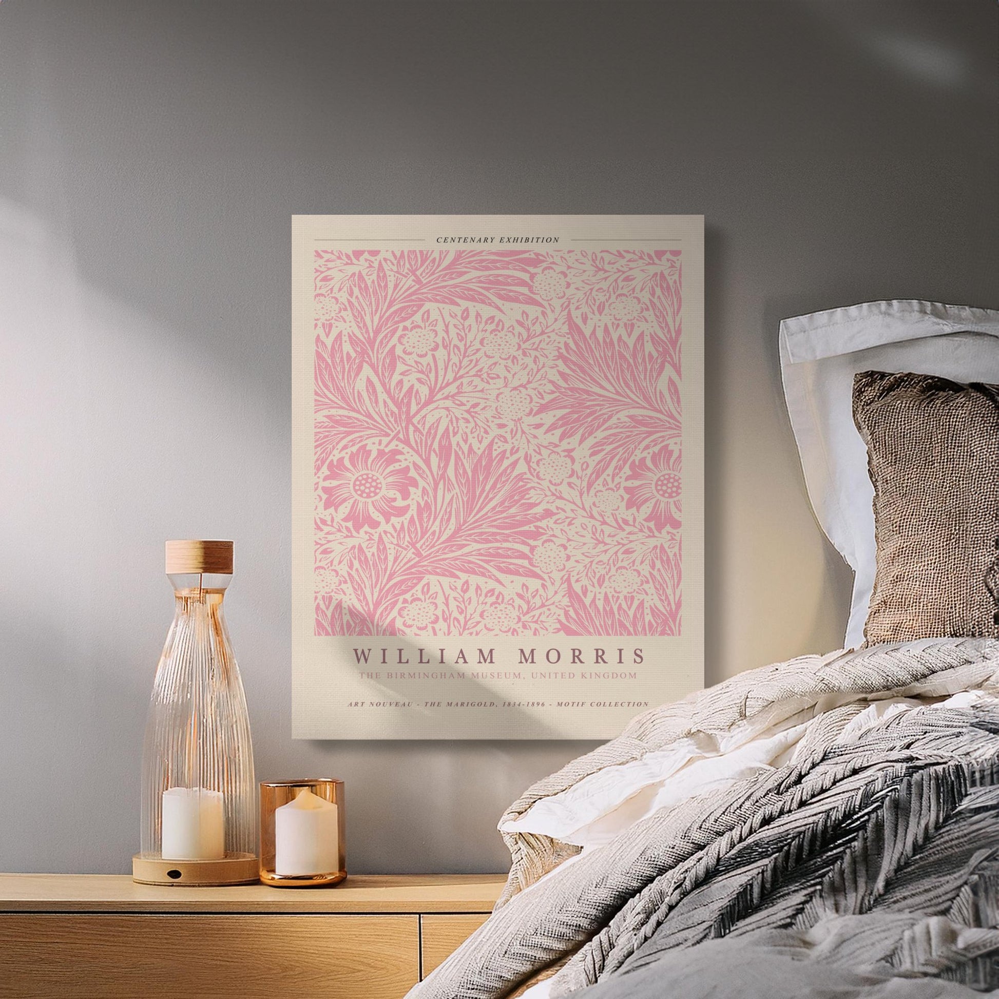 Premium Poster of William Morris Birmingham Museum Canvas Wraps