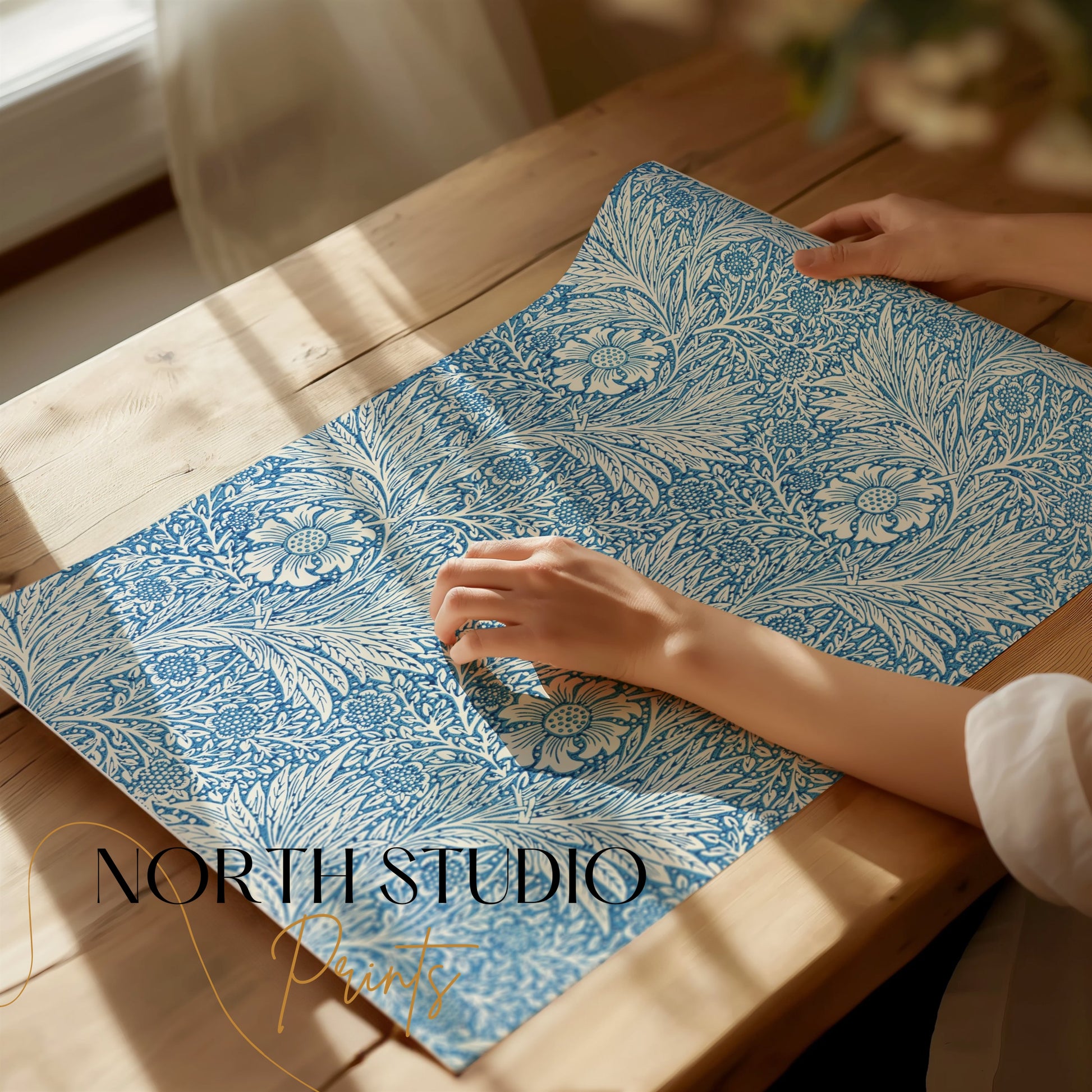 Premium Poster of William Morris Botanical Design Art Print Posters
