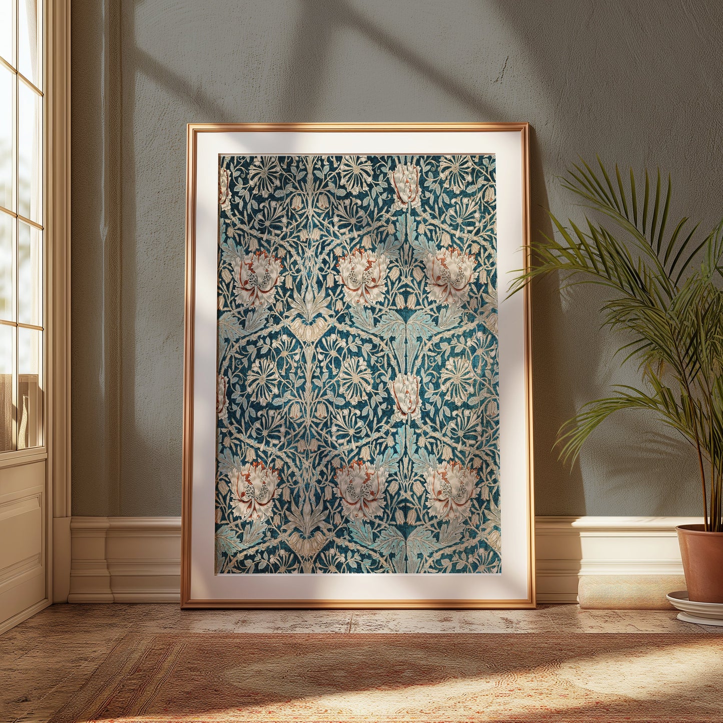 Premium Poster of William Morris Botanical Floral Pattern Art Posters