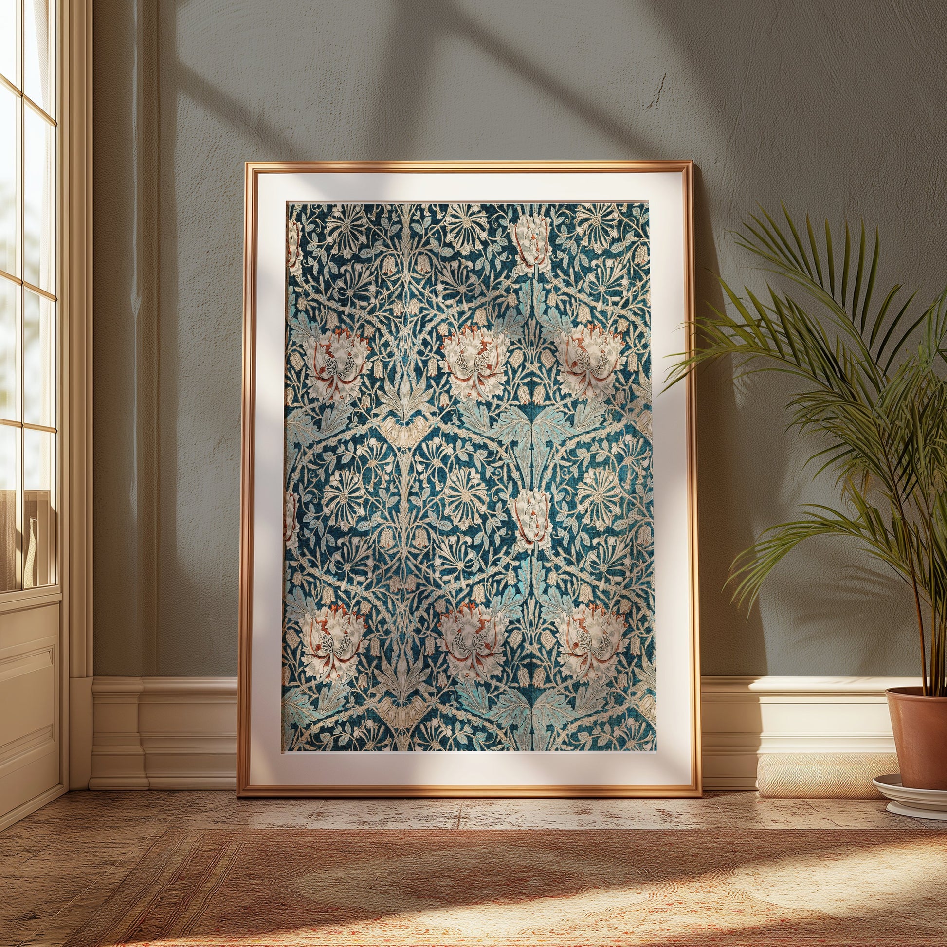 Premium Poster of William Morris Botanical Floral Pattern Art Posters