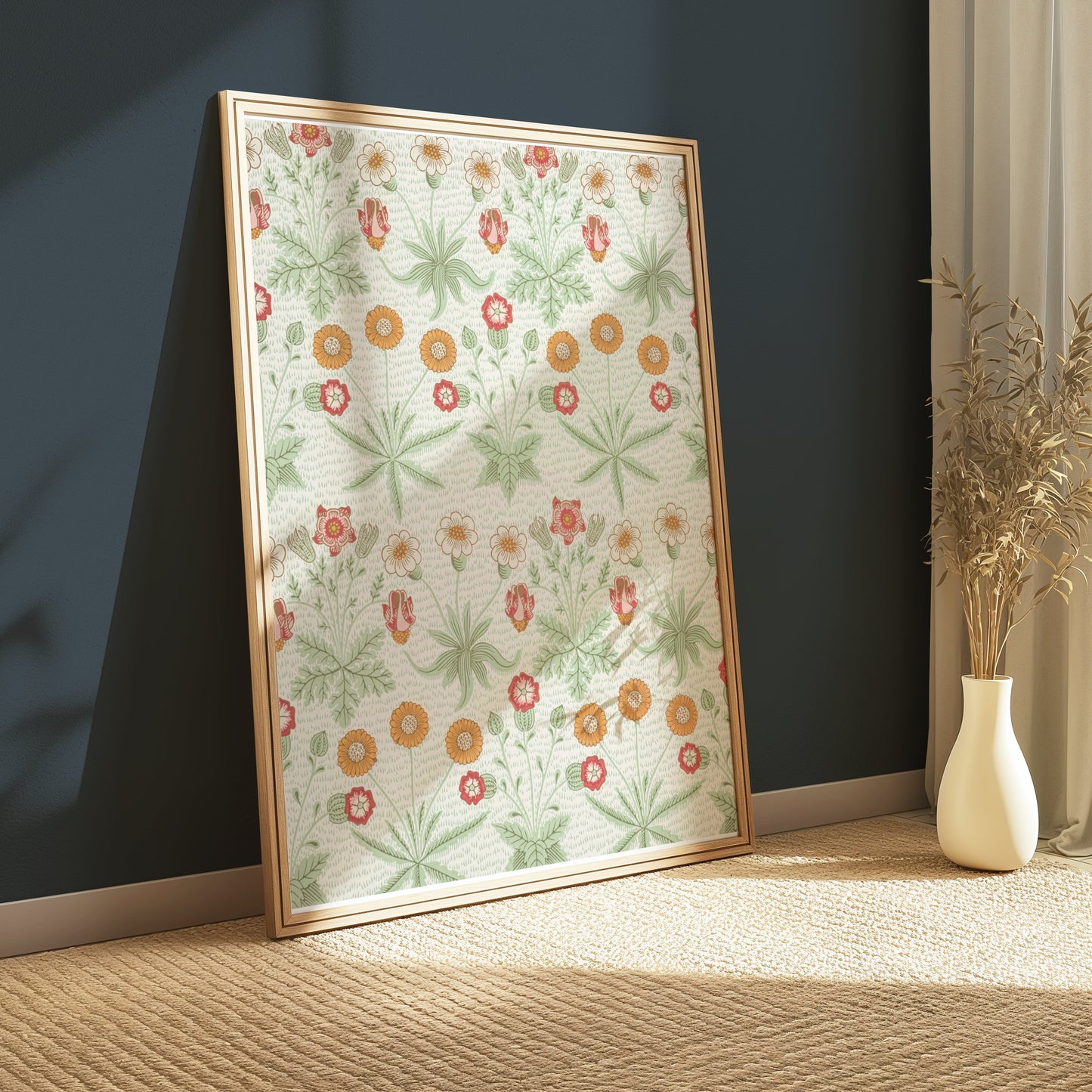 Premium Poster of William Morris Botanical Flower Pattern Posters