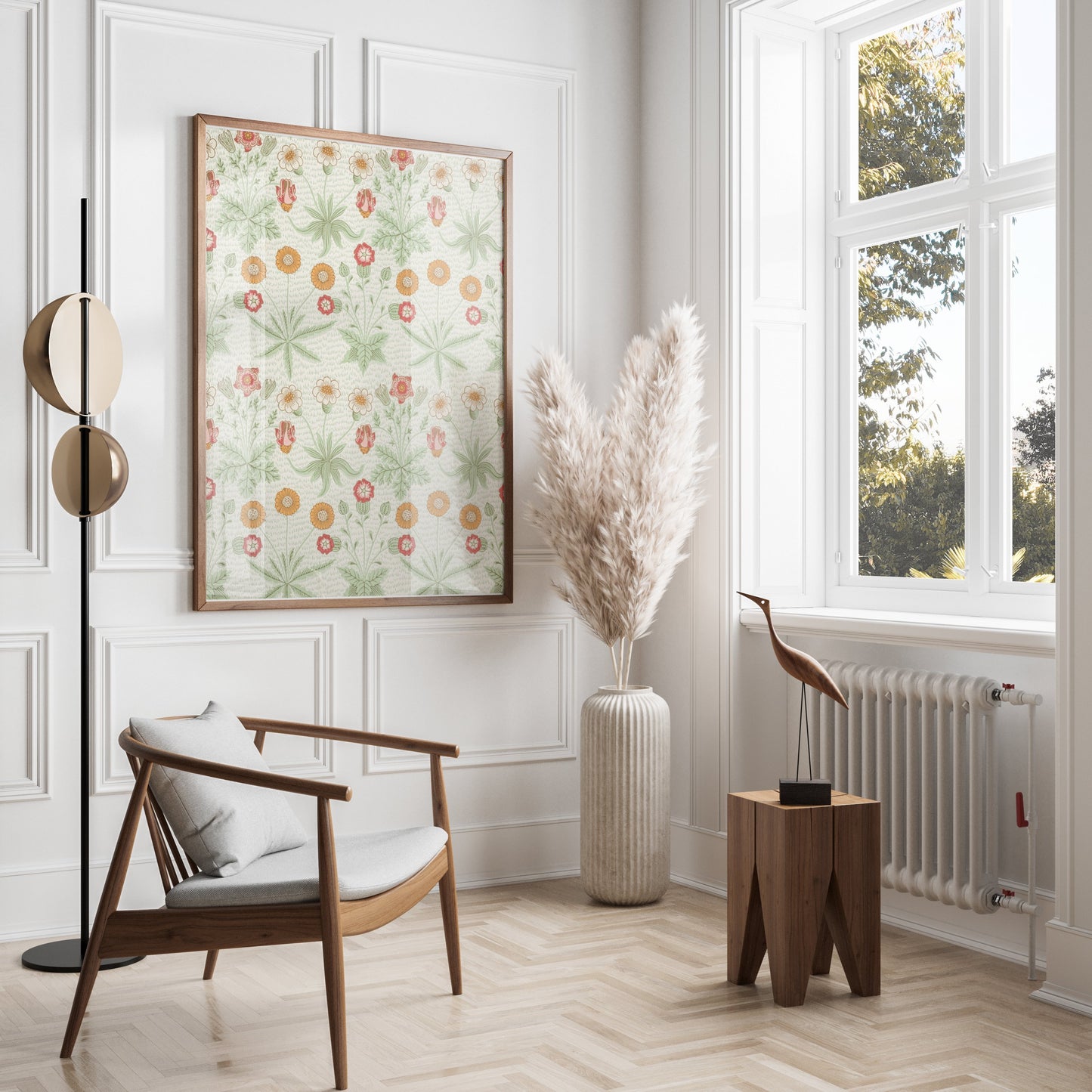 Premium Poster of William Morris Botanical Flower Pattern Posters