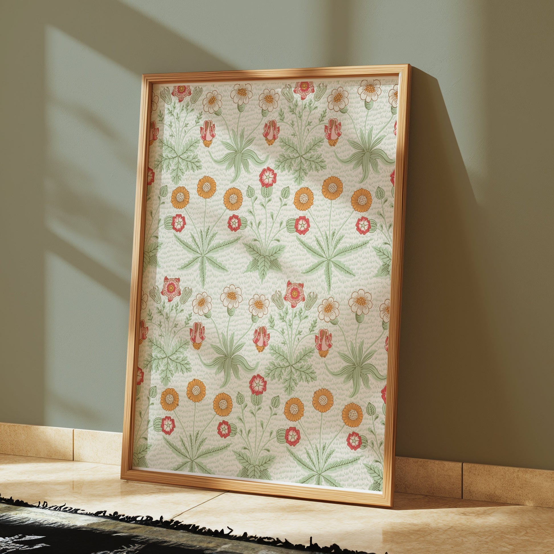 Premium Poster of William Morris Botanical Flower Pattern Posters