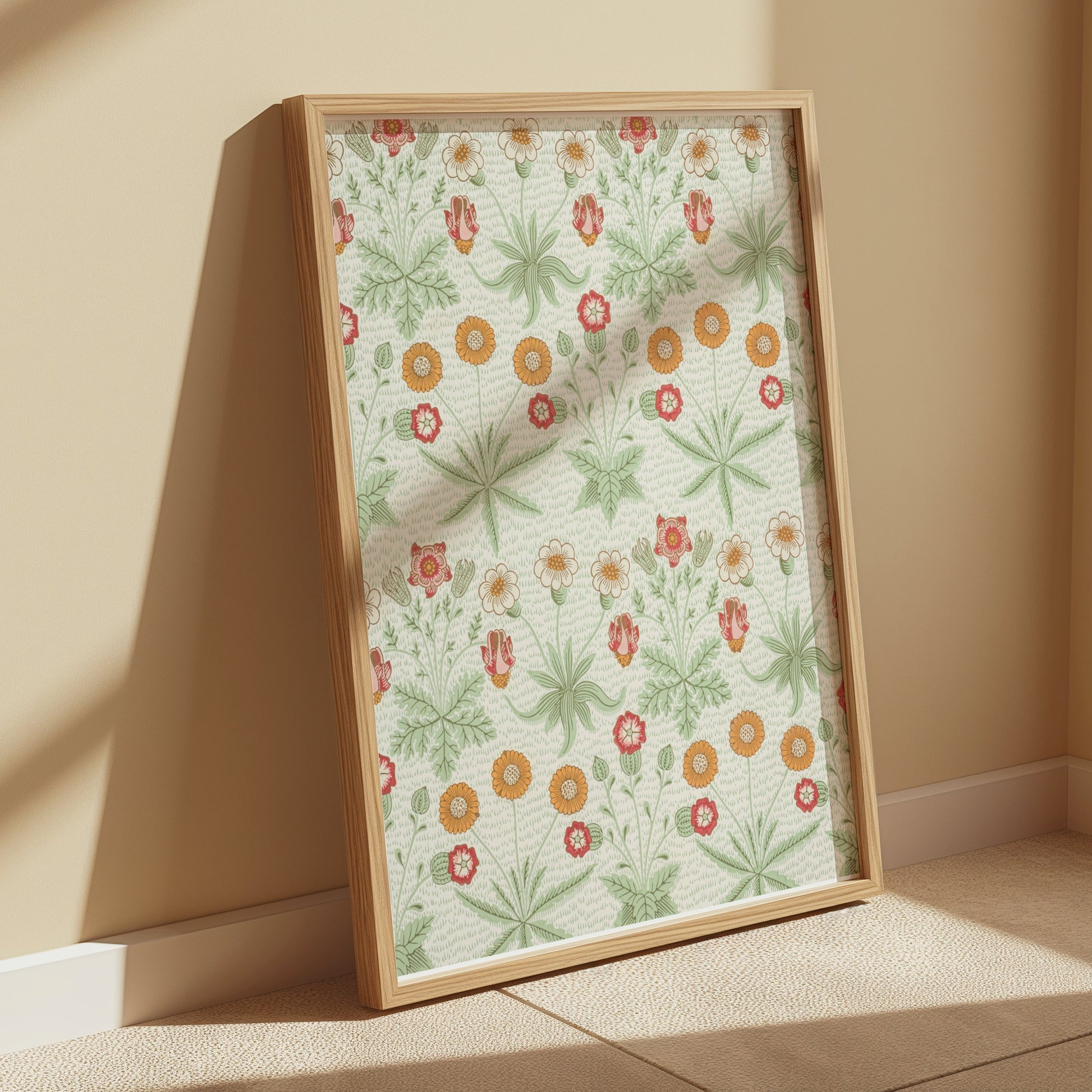Premium Poster of William Morris Botanical Flower Pattern Posters