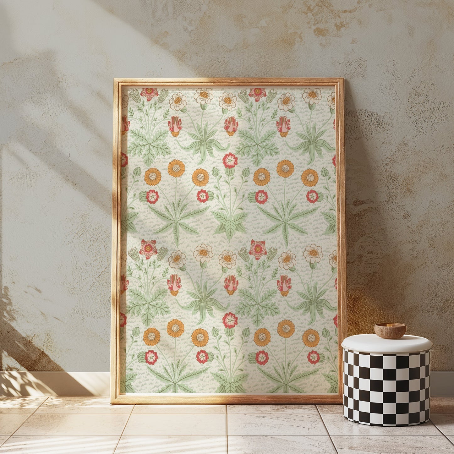 Premium Poster of William Morris Botanical Flower Pattern Posters