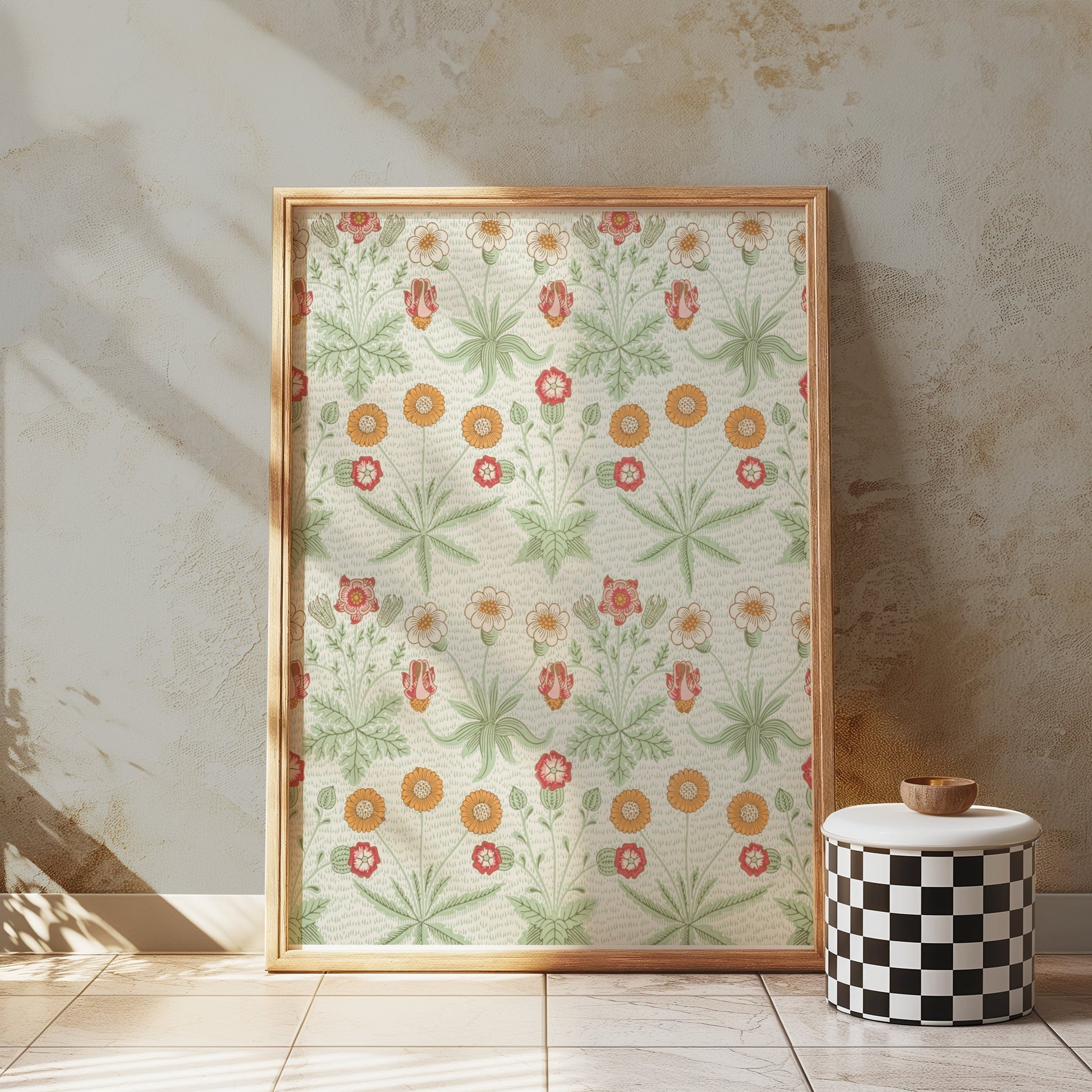 Premium Poster of William Morris Botanical Flower Pattern Posters