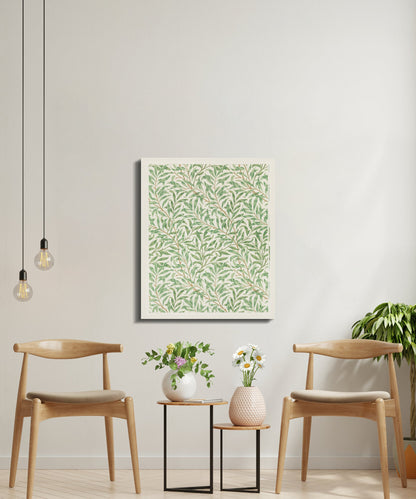Premium Poster of William Morris Botanical Greenery Canvas Wraps
