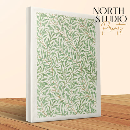 Premium Poster of William Morris Botanical Greenery Canvas Wraps