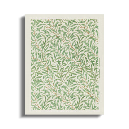 Premium Poster of William Morris Botanical Greenery Canvas Wraps