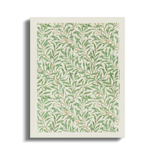 Premium Poster of William Morris Botanical Greenery Canvas Wraps