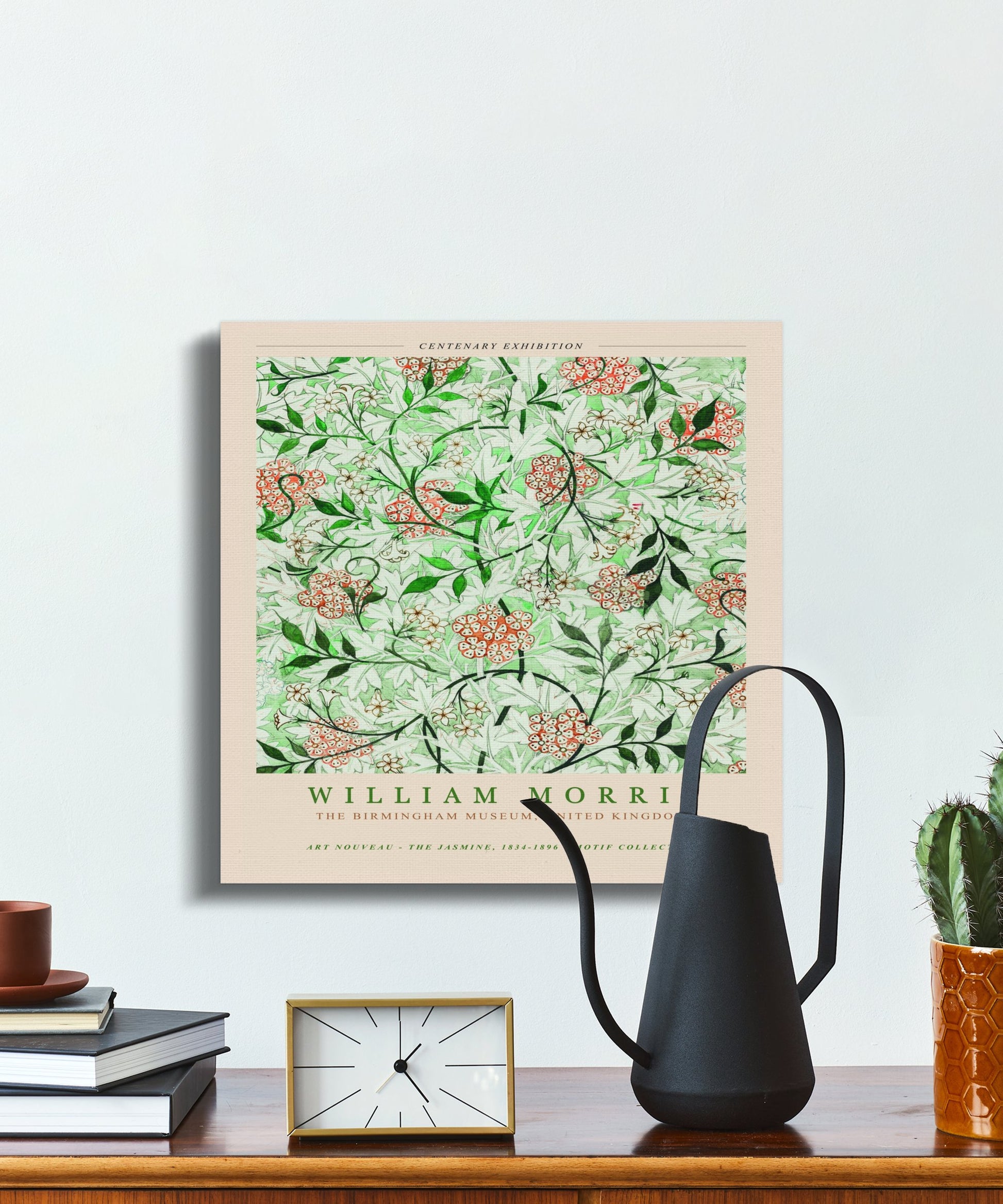 Premium Poster of William Morris Centenary Art Birmingham Canvas Wraps