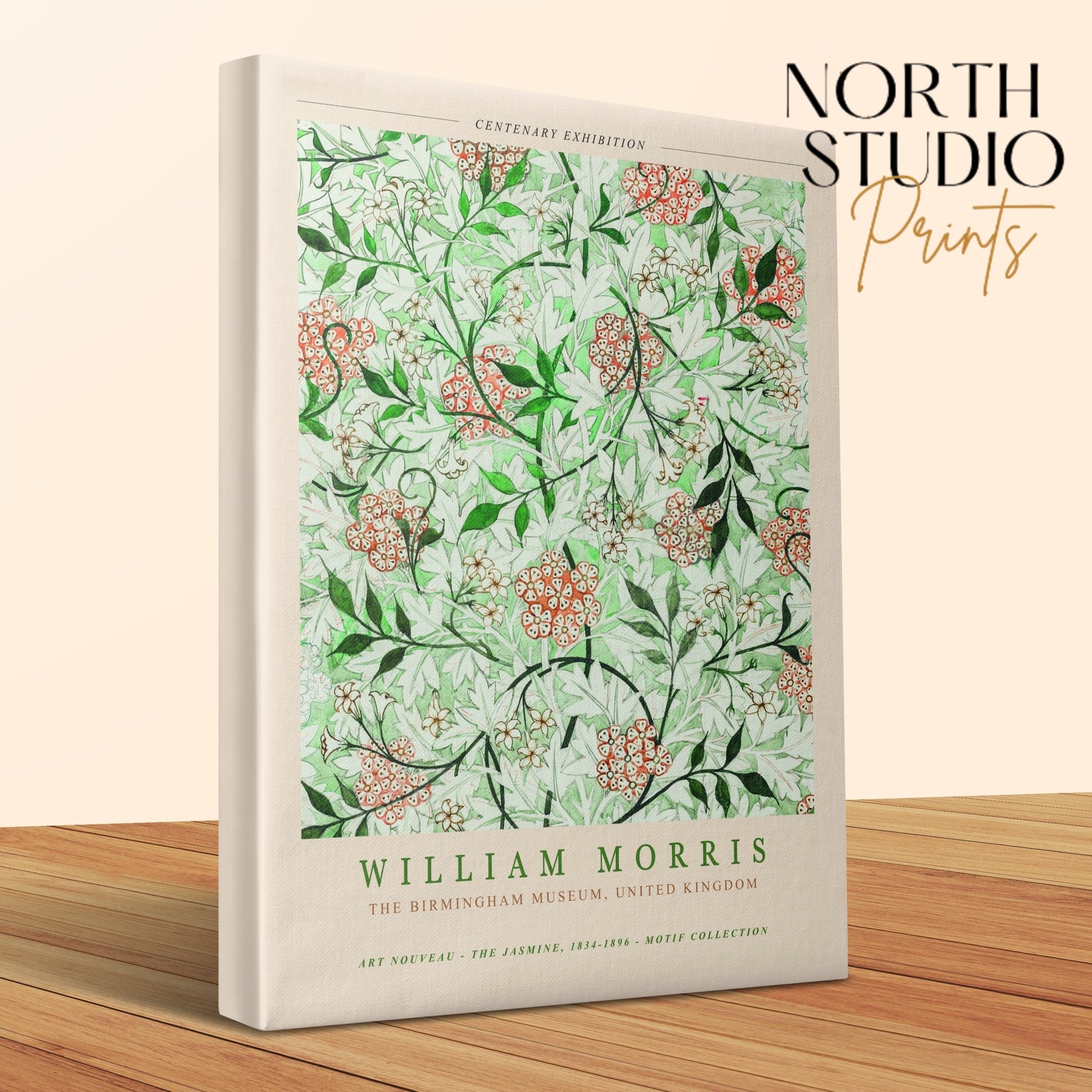 Premium Poster of William Morris Centenary Art Birmingham Canvas Wraps
