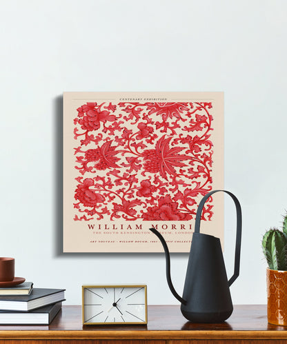 Premium Poster of William Morris Centenary Exhibition Canvas Wraps