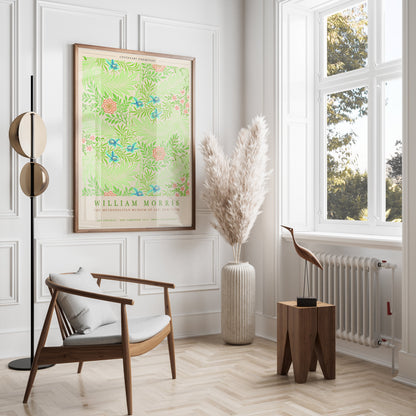 Premium Poster of William Morris Centenary Exhibition Floral Art Posters