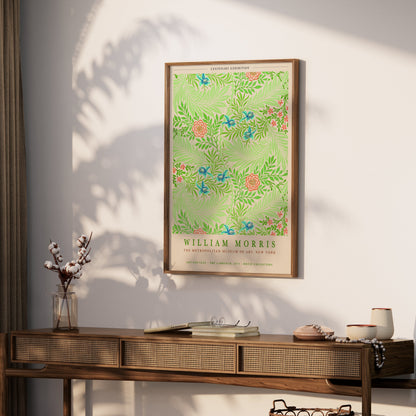 Premium Poster of William Morris Centenary Exhibition Floral Art Posters
